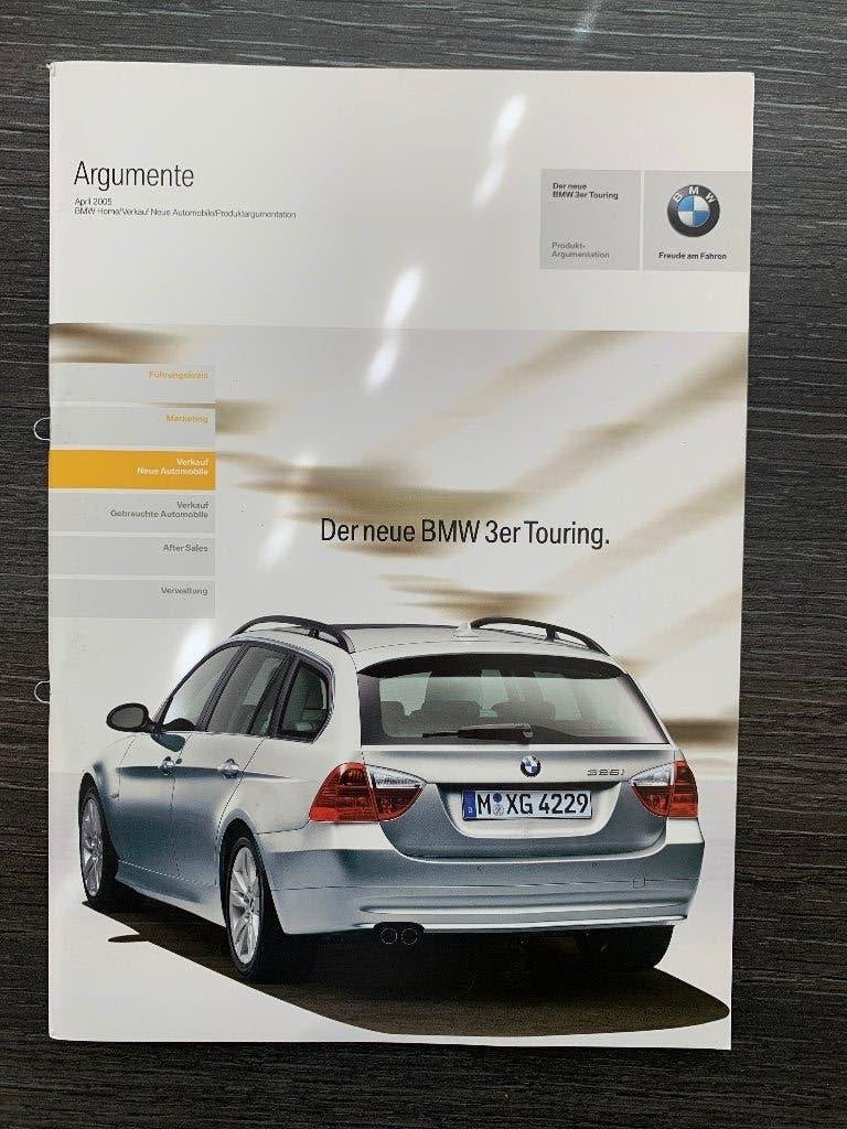 Product informatie brochure BMW 3-serie Touring 2005 E91, Ophalen of Verzenden, Zo goed als nieuw, BMW, BMW