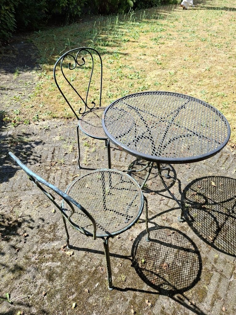 Tuinset, Tuin en Terras, Overige materialen, Gebruikt, Tuinset, Eettafel