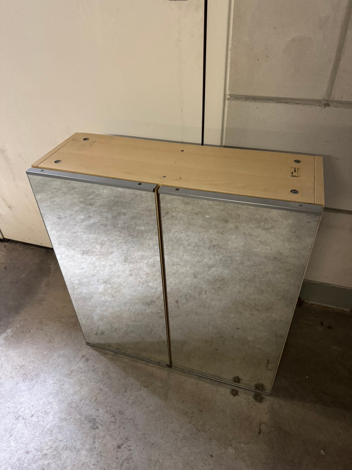 Badkamer spiegelkast, Ophalen, Spiegelkast, 50 tot 100 cm, Zo goed als nieuw