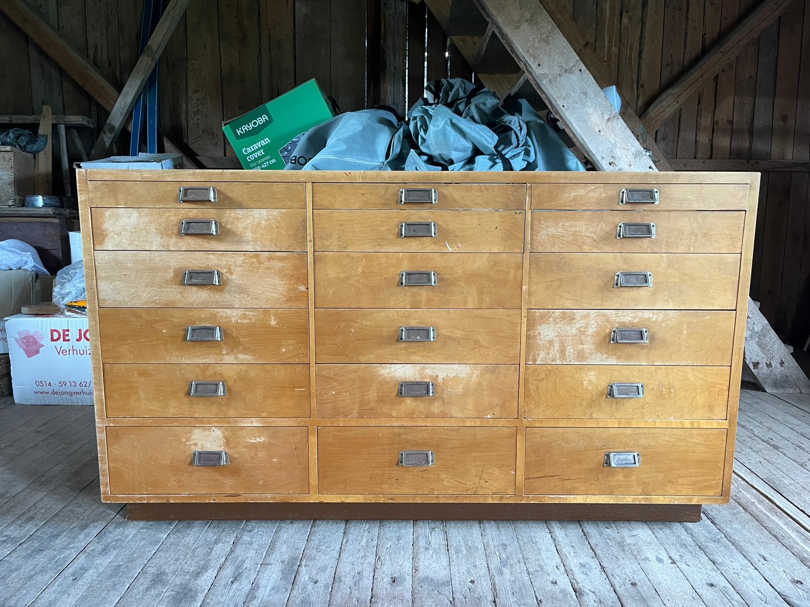 Retro winkel toonbank ( jaren 50 Zweden ), Ophalen, Gebruikt, 100 tot 150 cm, Met lade(s)