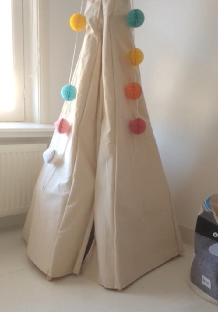 Speel tipi tent, Ophalen of Verzenden, Gebruikt, Hout