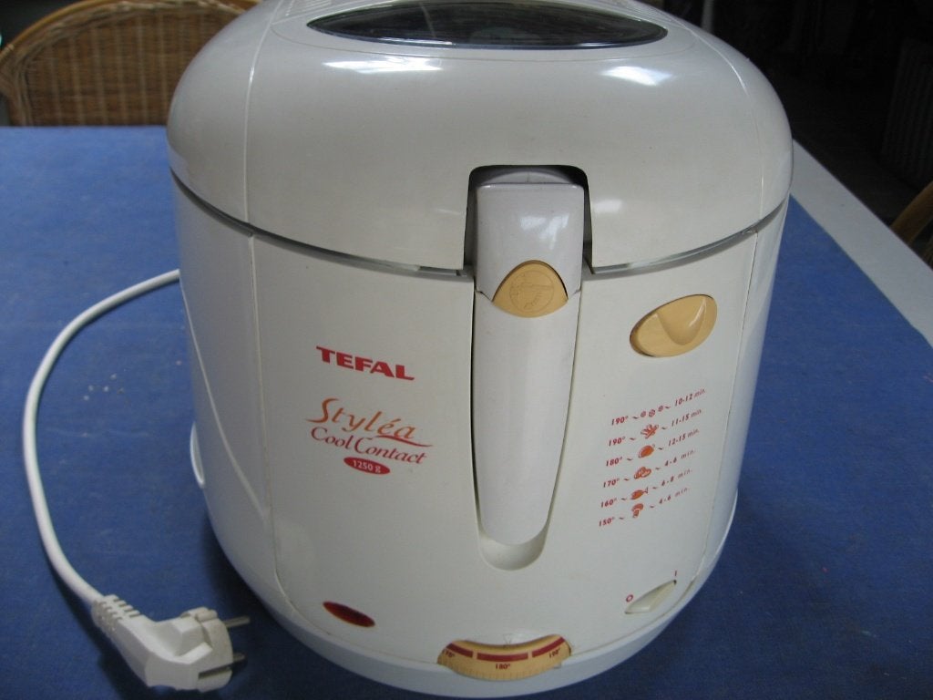 frituurpan Tefal, 2 tot 3 liter, Ophalen, Gebruikt, Uitneembare binnenpan