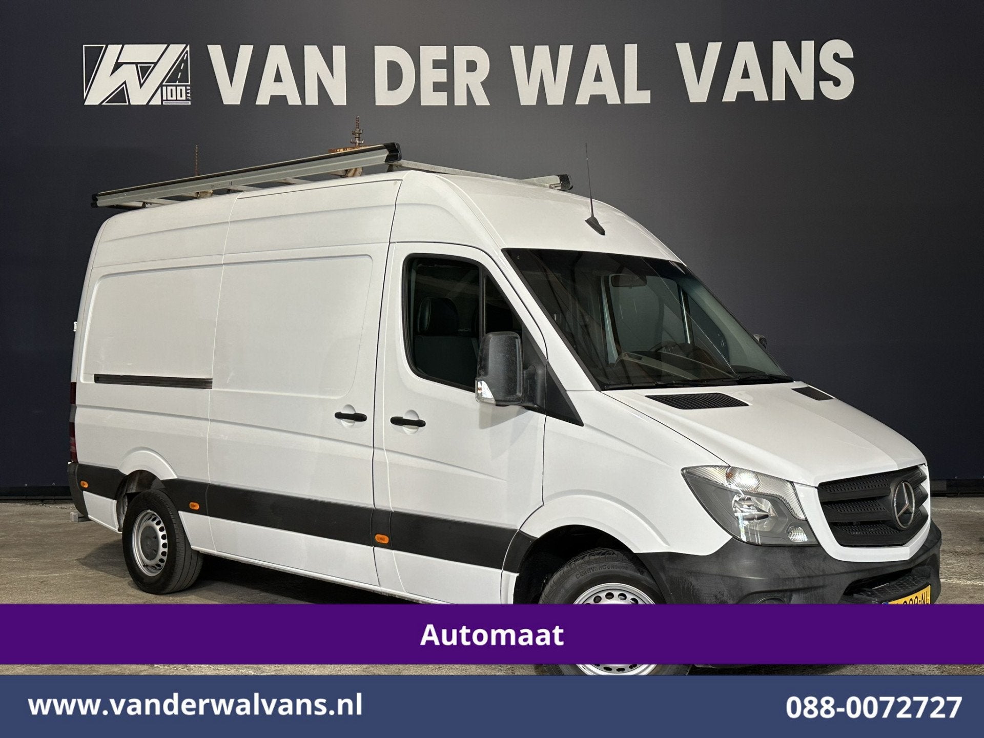 Mercedes-Benz Sprinter 314 CDI 143pk Automaat L2H2 Euro6 Air, Gebruikt, 2800 kg, Wit, Bedrijf