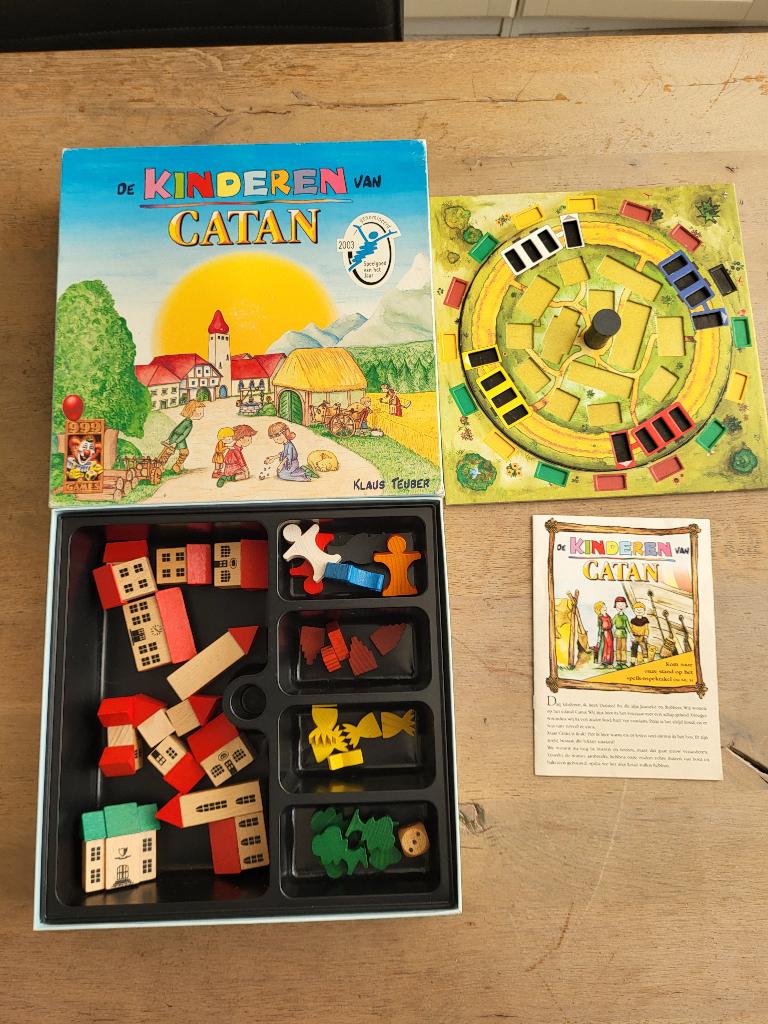 De Kinderen van Catan - Bordspel, Een of twee spelers, Ophalen of Verzenden, Gebruikt, Klaus Teuber