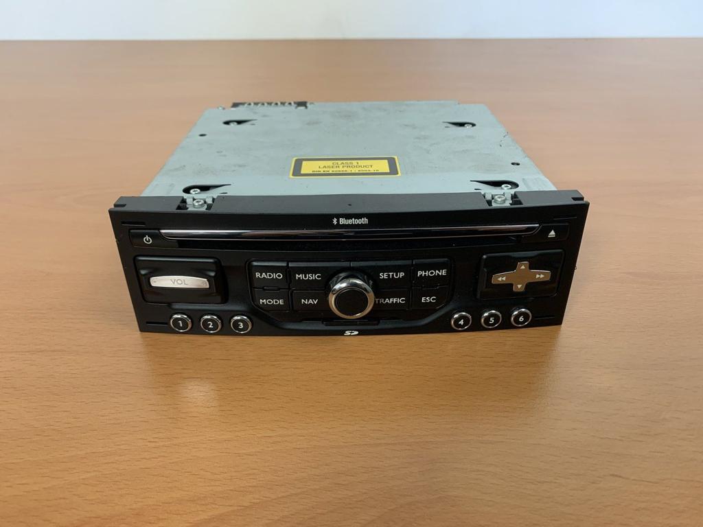 radio navigatie Citroen C4 picasso peugeot 308 RNEG 96661986, Auto diversen, Gebruikt, -, -, Ophalen of Verzenden
