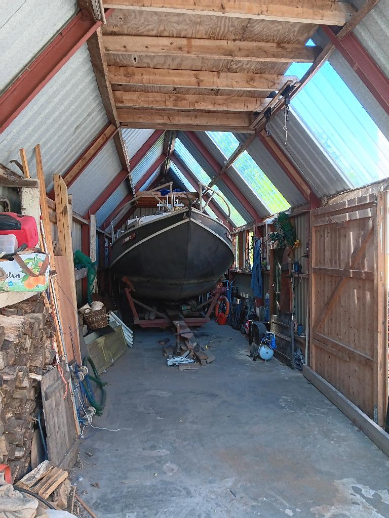 grundel platbodem, Watersport en Boten, 70 cm, Gebruikt, Binnenboordmotor, Keuken