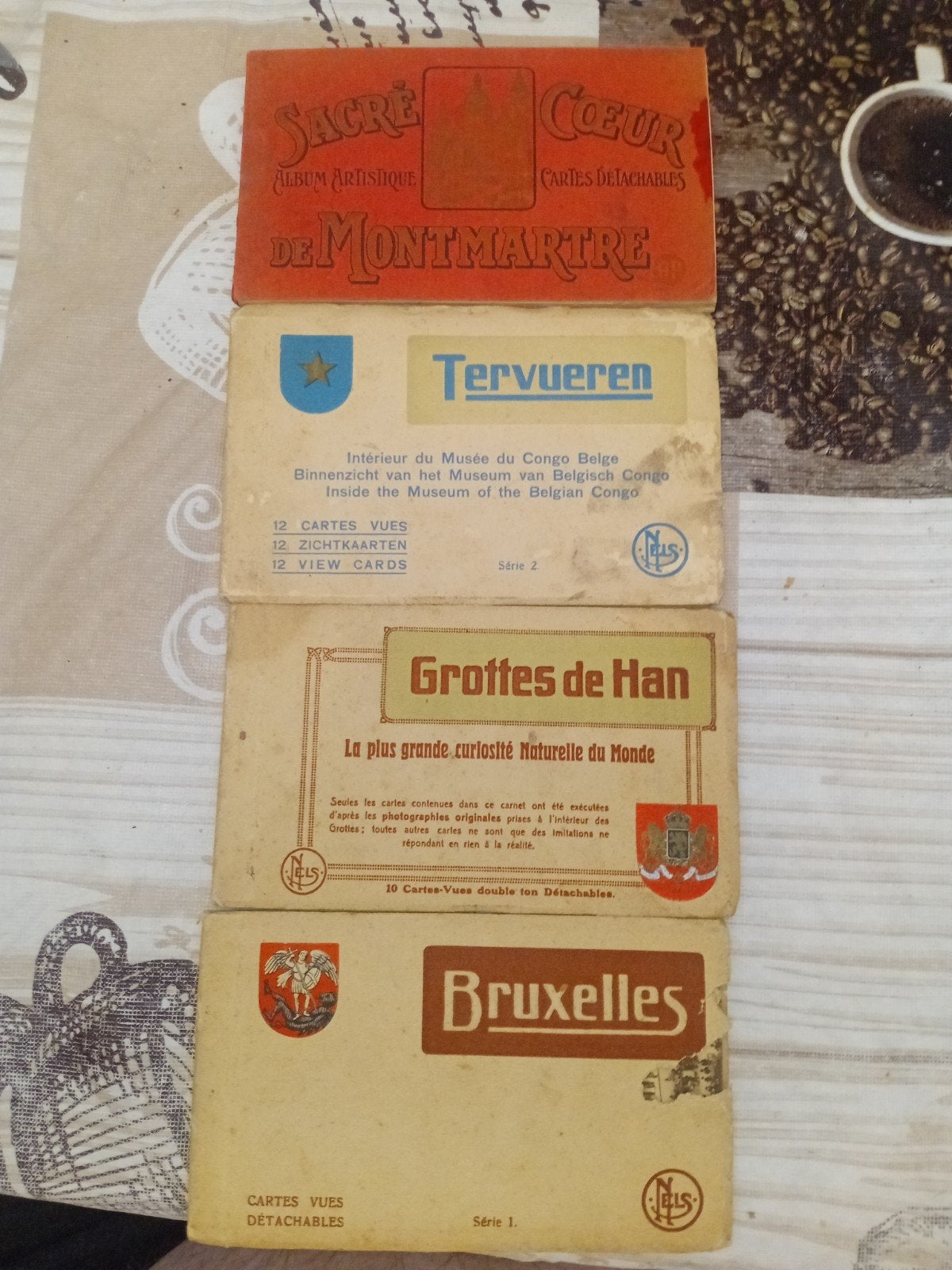 Oude ansichtkaartenboekjes België en Frankrijk, Verzamelen, Ophalen of Verzenden, Voor 1920, Gelopen, België en Luxemburg