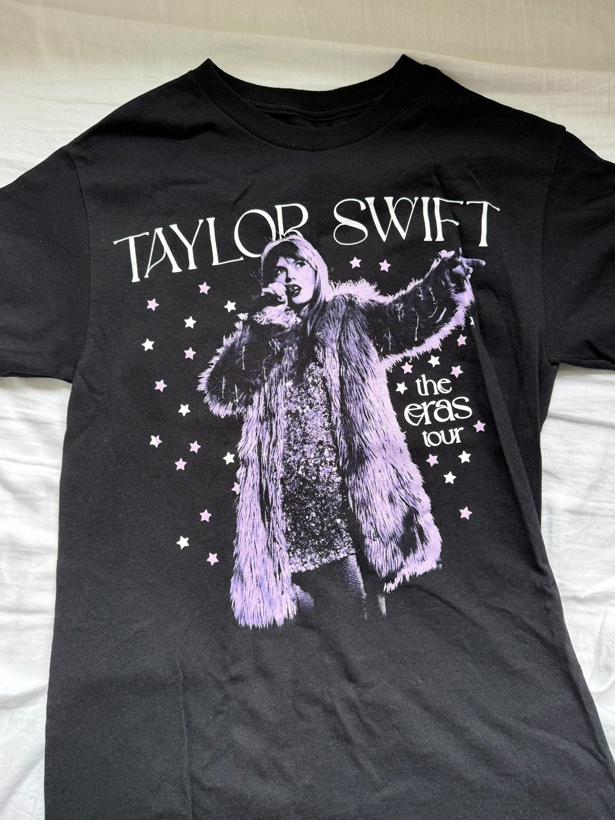 Taylor Swift the eras tour, Ophalen, Zwart, Nieuw, Korte mouw