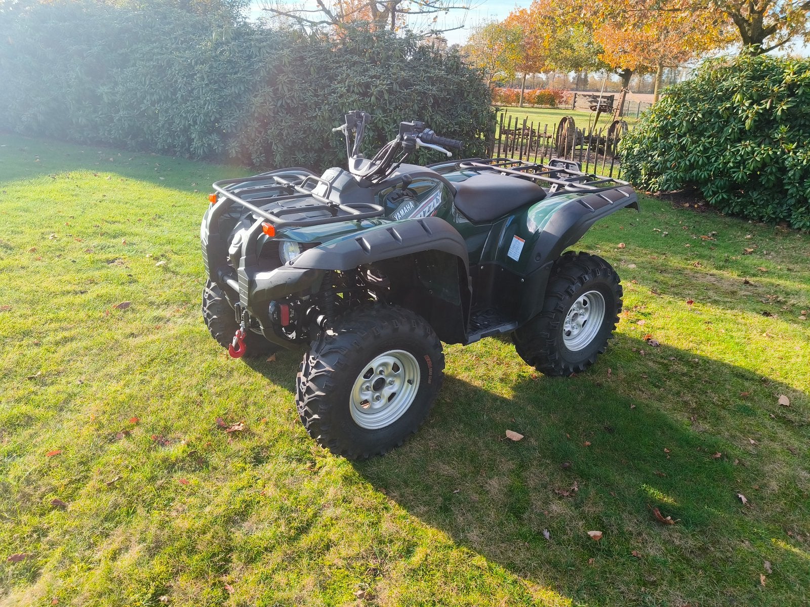 Yamaha grizzly 700, Motoren, 1 cilinder, 700 cc