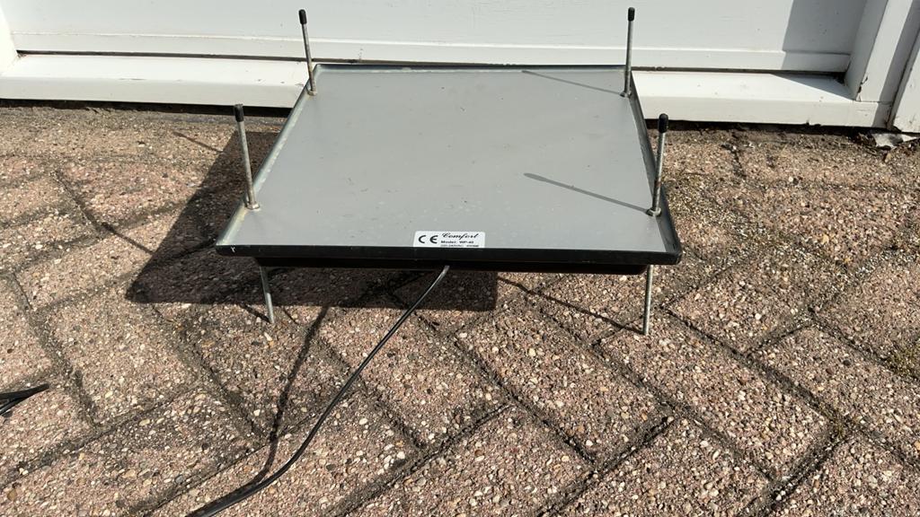 Warmte plaat voor kuikens 40 x 40 cm, Ophalen, Zo goed als nieuw, Overige typen