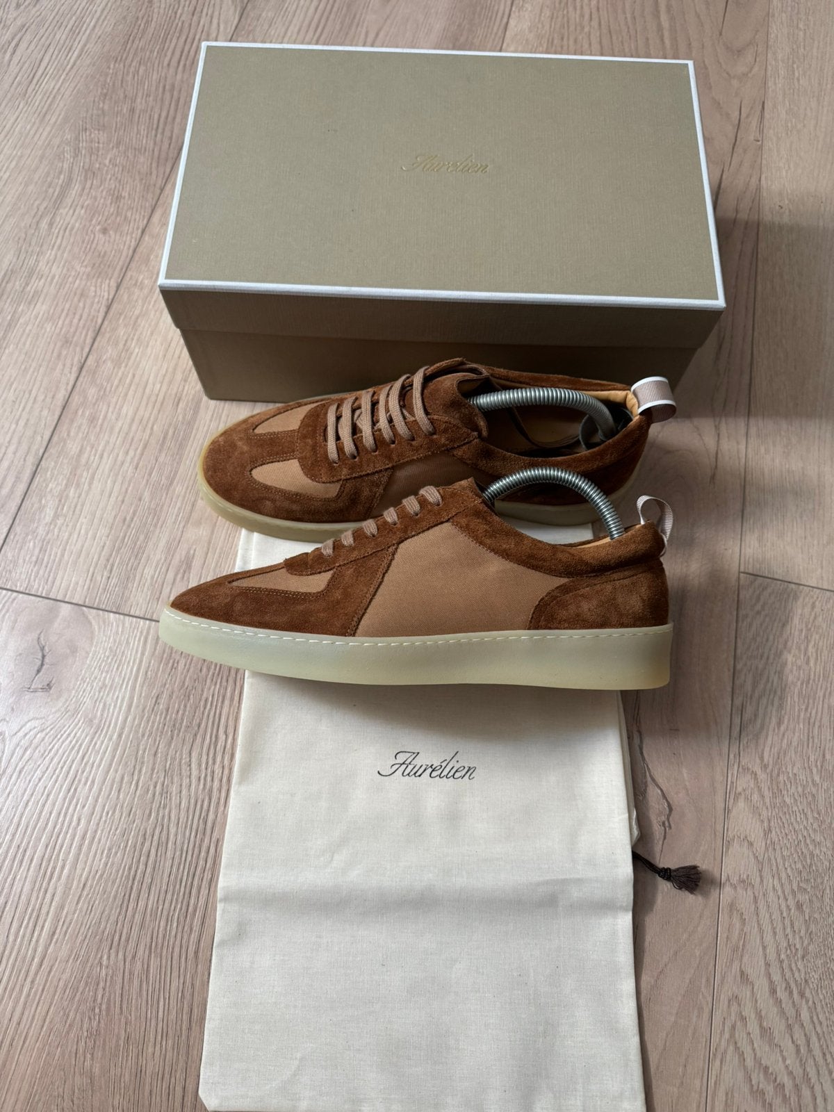 Aurelien | Sneaker | Maat 43 | Nieuw, Bruin, Nieuw, Ophalen of Verzenden, Sneakers of Gympen