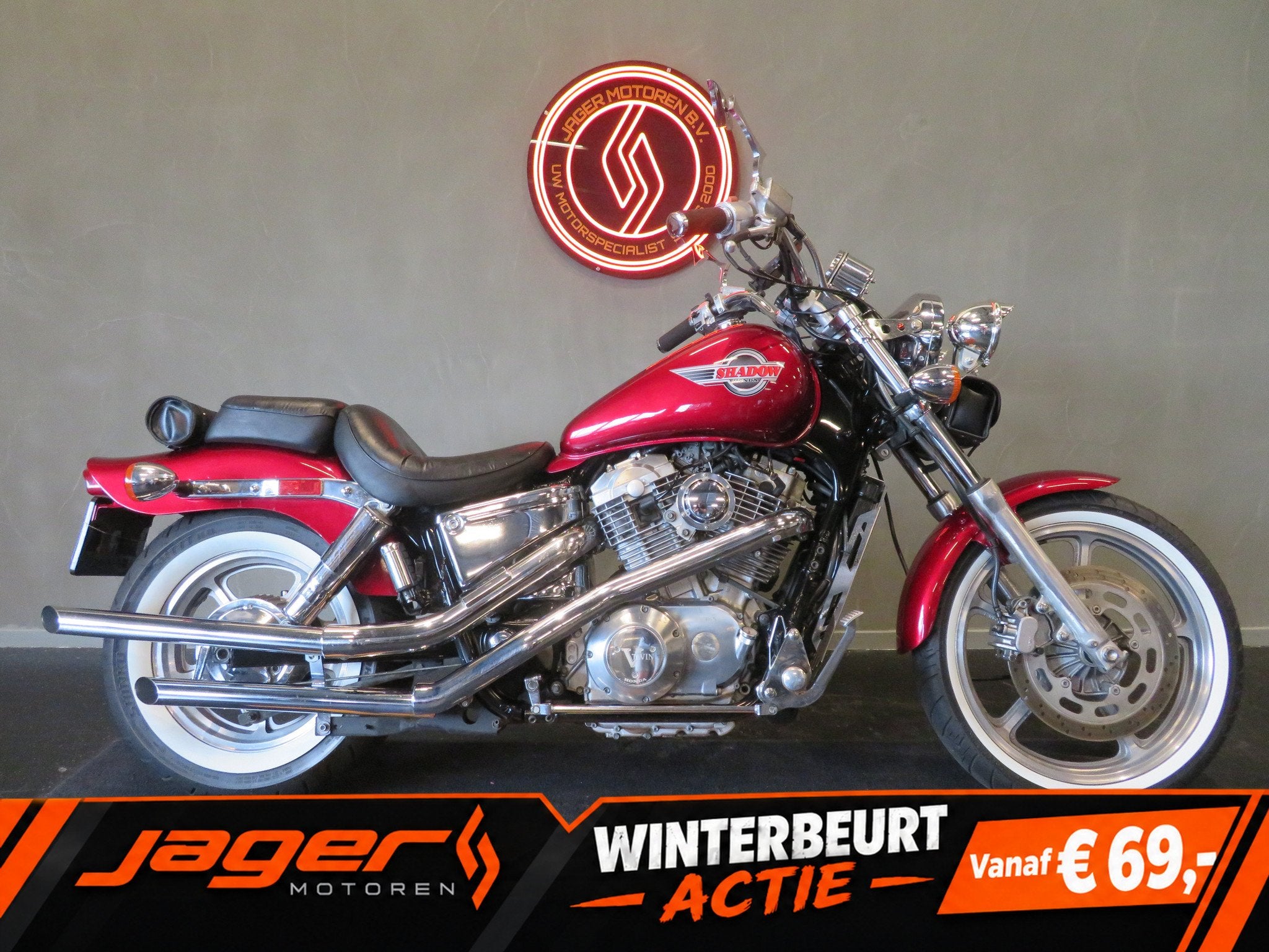 Honda VT 1100 SHADOW CHOPPER HISTORIE! (bj 1994), Motoren, Chopper, 1100 cc, Gebruikt, Bedrijf