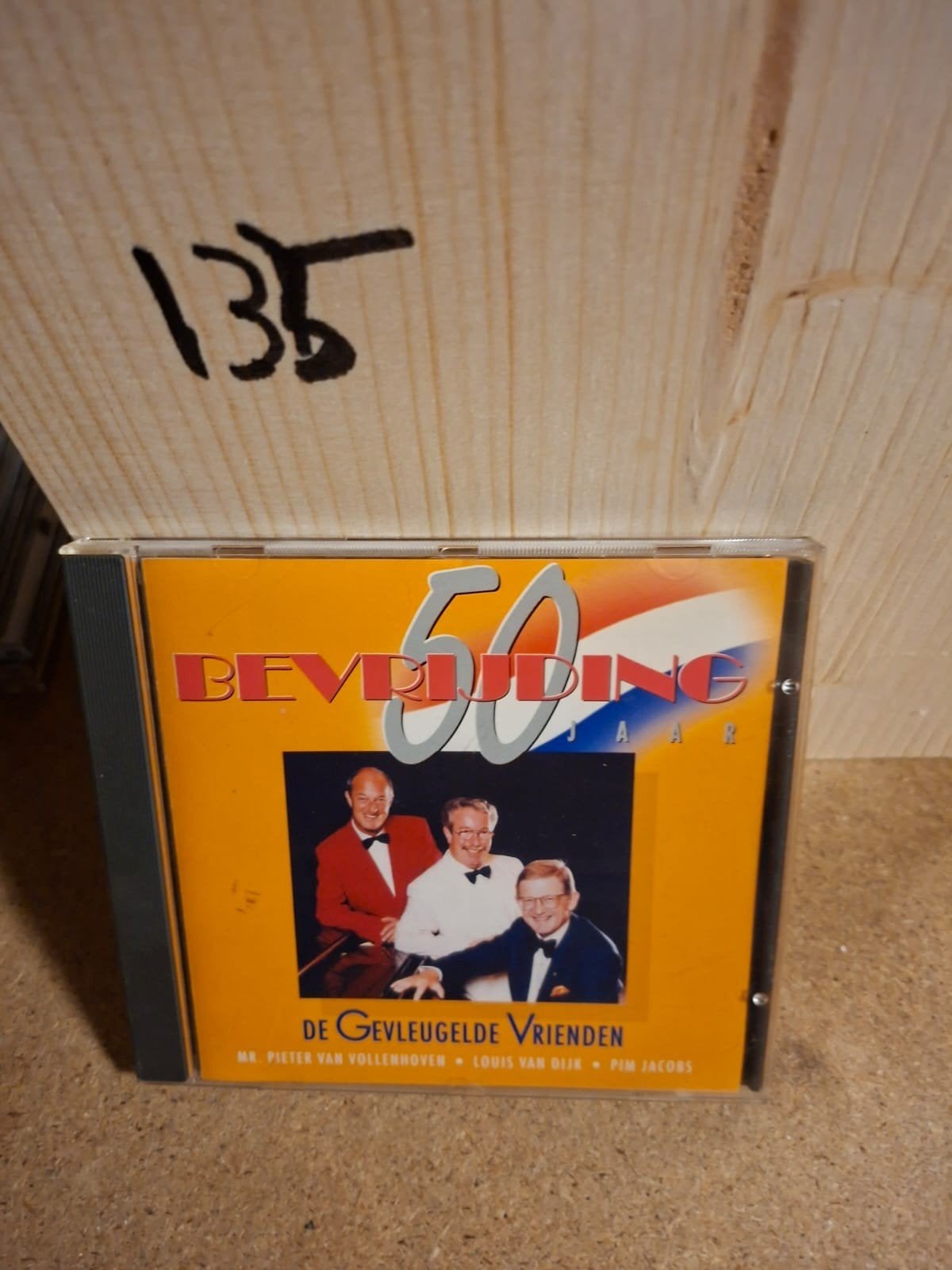 CD: 50 Jaar Bevrijding - De Gevleugelde Vrienden, Ophalen of Verzenden, Gebruikt, Overige genres, Album