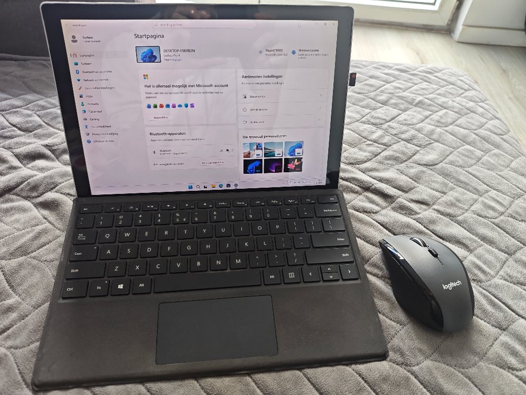 Microsoft Surface Pro 4 WIN 11 256GB Nieuwe batterij, Computers en Software, Surface Pro 4, Uitbreidbaar geheugen, Refurbished