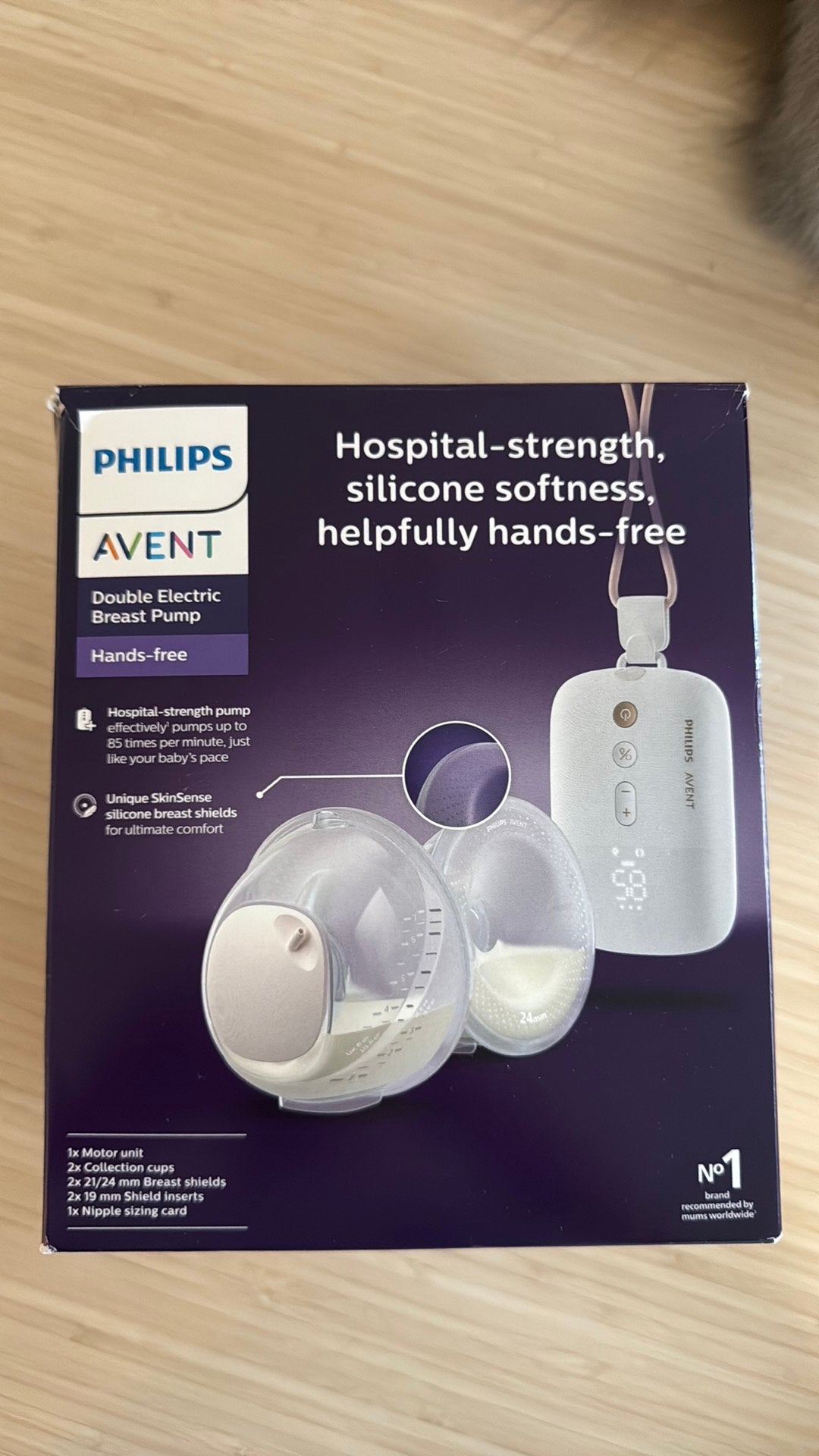 Philips Avent Dubbele Elektrische Borstkolf Handsfree, Ophalen of Verzenden, Nieuw, Borstkolf