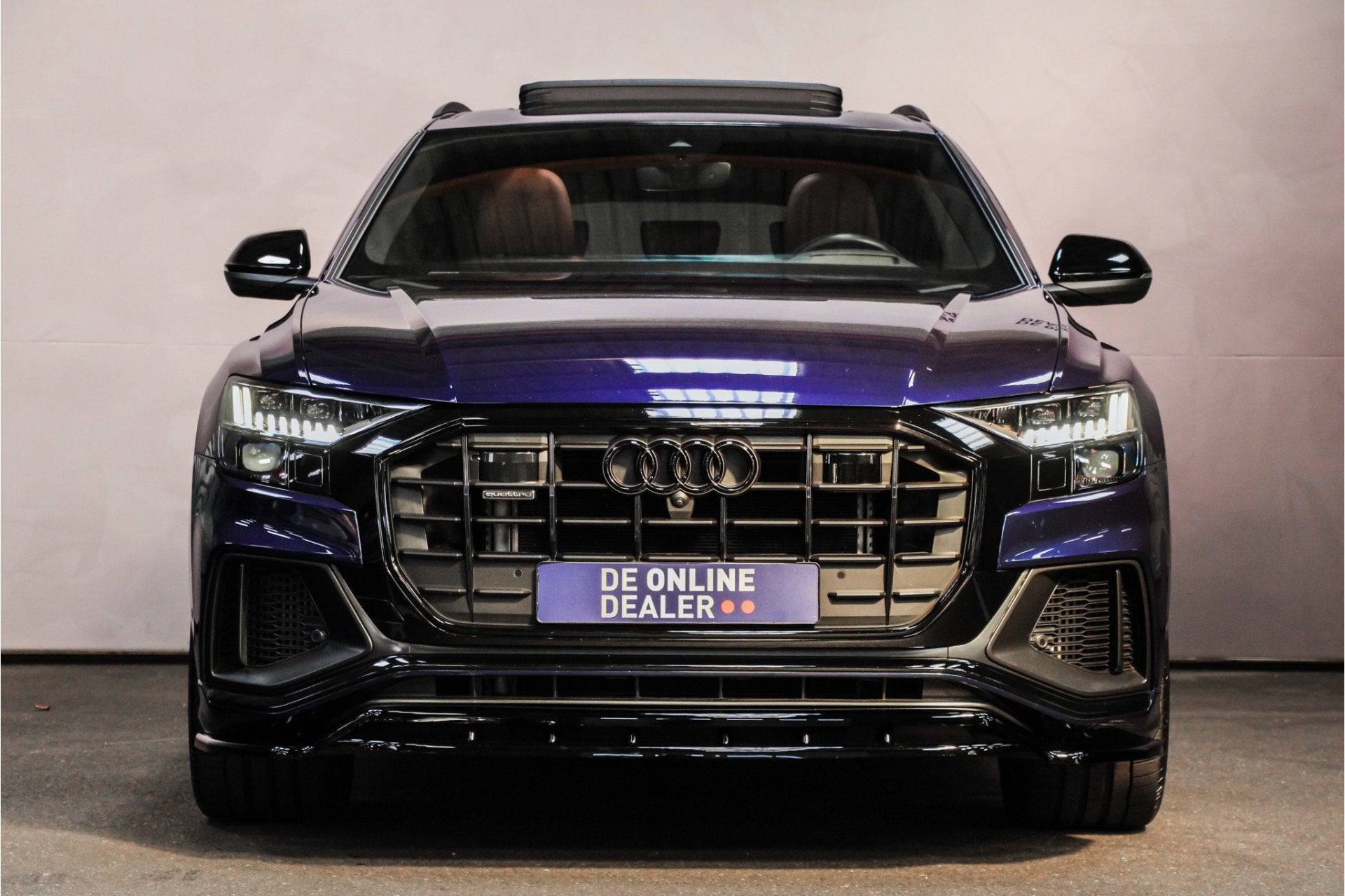 Audi Q8 55 TFSIe QUATTRO S Edtion PL+ |Pano|Massage|Sfeer|22, Auto's, Automaat, Gebruikt, Euro 6, 2995 cc