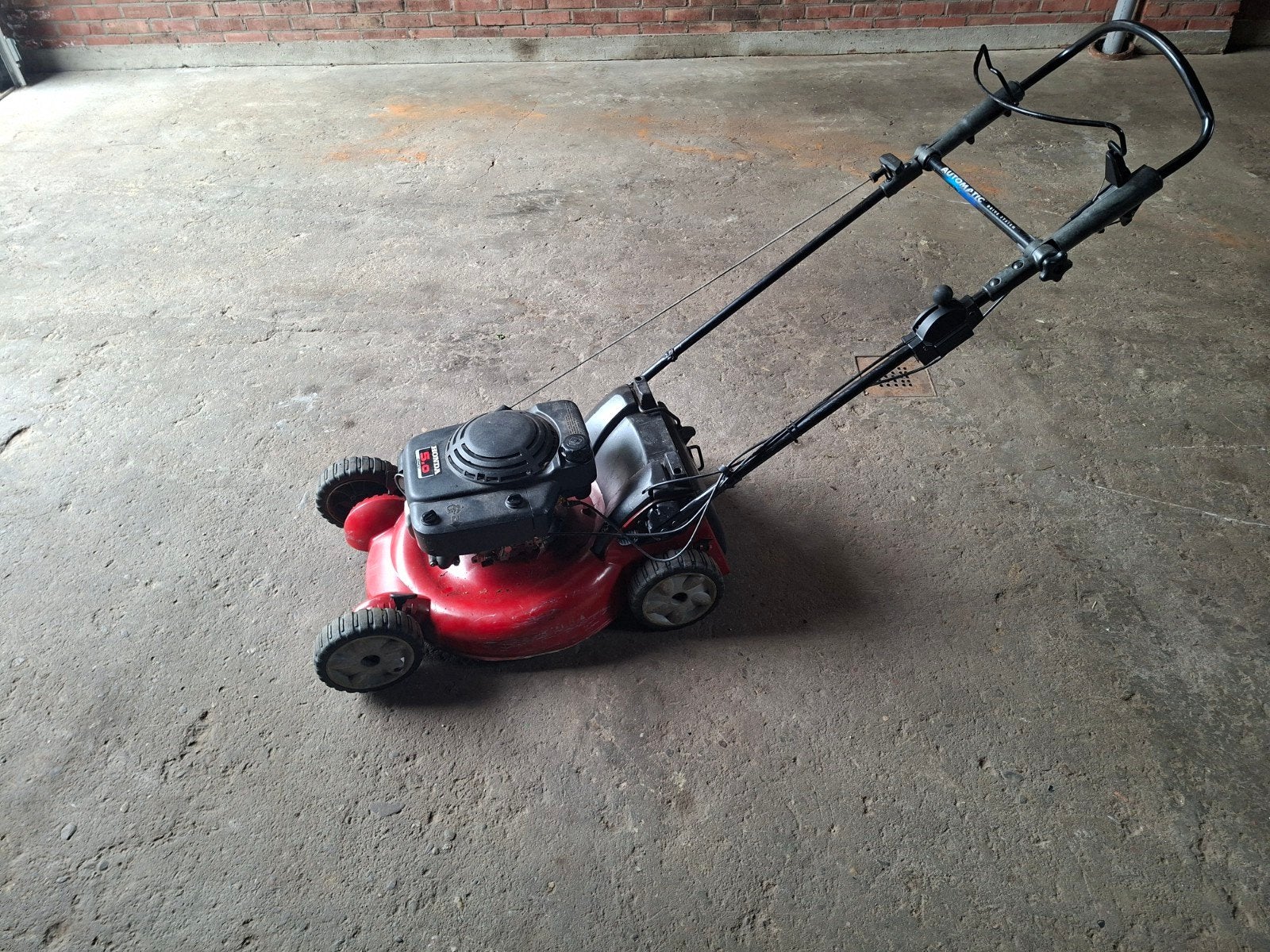 Honda grasmaaier, Ophalen, Gebruikt