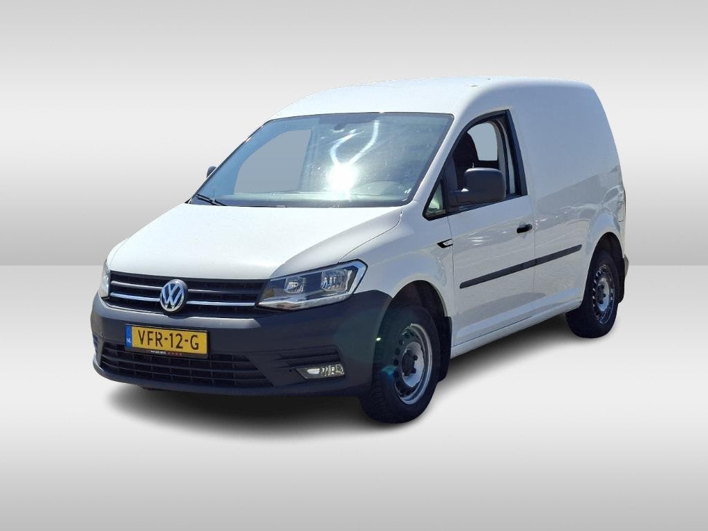 Volkswagen Caddy 2.0 TDI 102pk L1 H1 Airco Navigatie Trekhaa, Voorwielaandrijving, Stof, Gebruikt, Euro 6