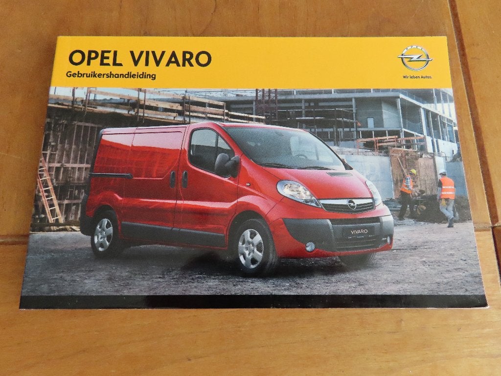 Instructieboek Opel Vivaro bestel + Combi 2013 incl. navi, Auto diversen, Ophalen of Verzenden