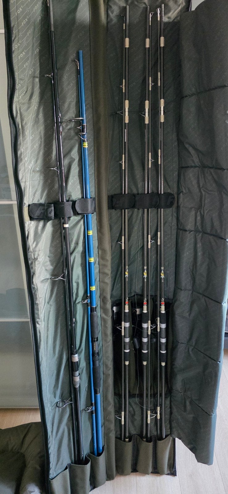 Zeer Complete karpervis set! Fox, DAM Sumocarp, en accesoir, Watersport en Boten, Ophalen, Zo goed als nieuw, Complete set