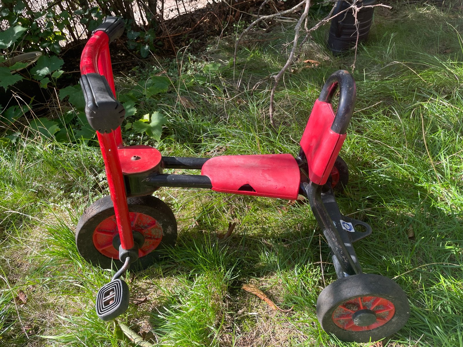Rode driewieler voor kinderen - Gebruikt, Ophalen, Gebruikt