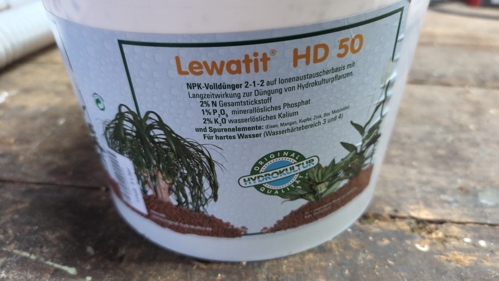 Lewatit HD 50 Langzeit-Dünger (4L over) Hydrocultuur voeding, Ophalen of Verzenden, Gebruikt