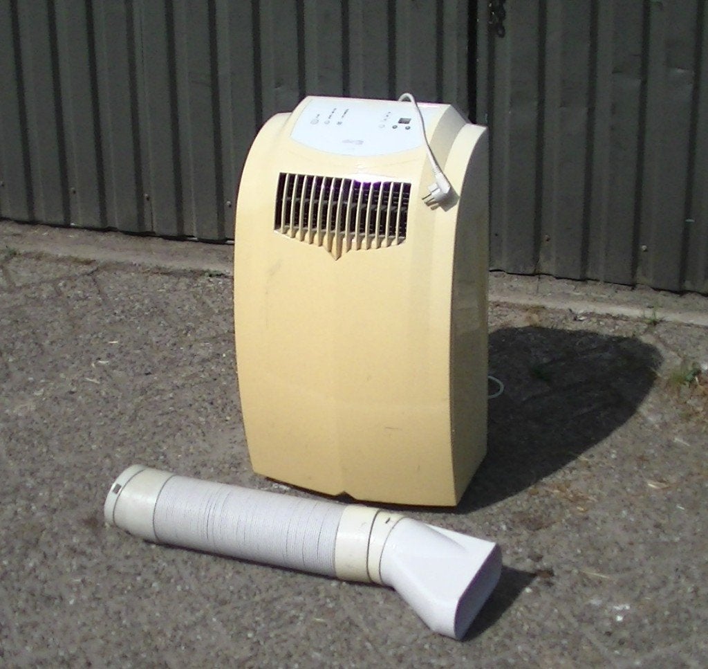 💥Airco met afvoer slang 💥, Ophalen, Gebruikt, Minder dan 60 m³, 3 snelheden of meer