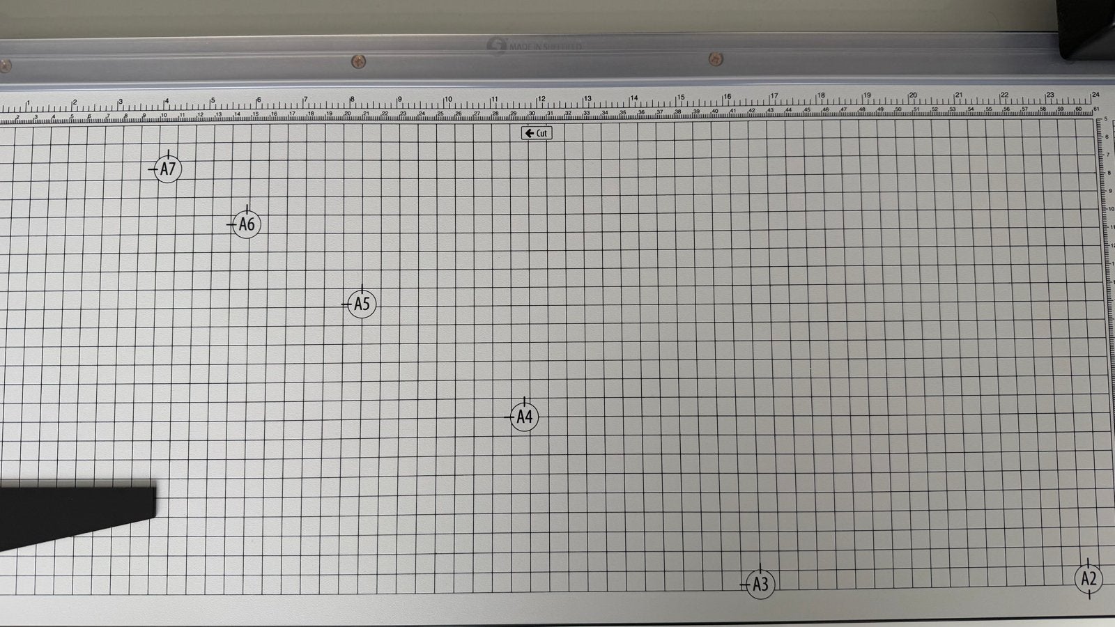 Rotatrim M24 Pro Snijtafel 61 cm, Ophalen of Verzenden, Gebruikt, Overige typen