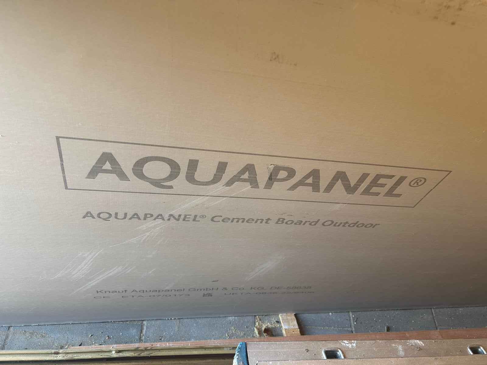 Knauf Aquapanel Cement Board Outdoor 90 x 240, Doe-het-zelf en Verbouw, Ophalen, Nieuw, Overige materialen, Minder dan 20 mm