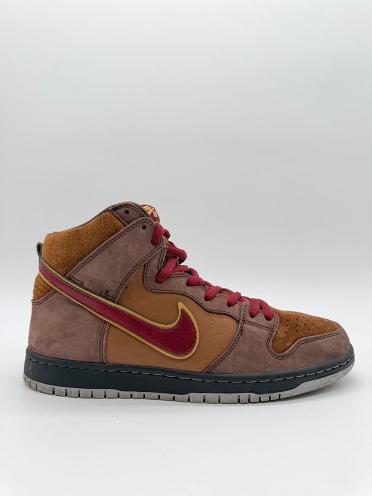 Nike SB Dunk High SPoT Cigar City - Maat 43 - Conditie 9/10, Bruin, ., Ophalen of Verzenden, .