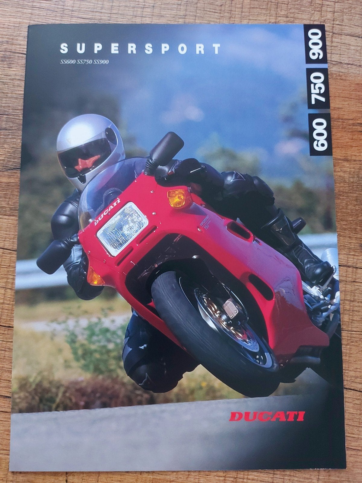 Ducati Supersport motorfiets folder + prijslijst, Ophalen of Verzenden, Ducati