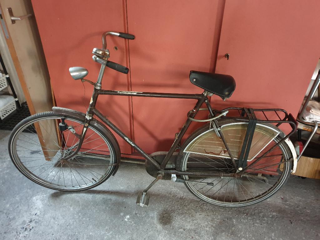 Herenfiets Peerless, met terugtraprem, Fietsen en Brommers, Fietsen | Heren | Herenfietsen, Terugtraprem, Gebruikt, 57 tot 61 cm