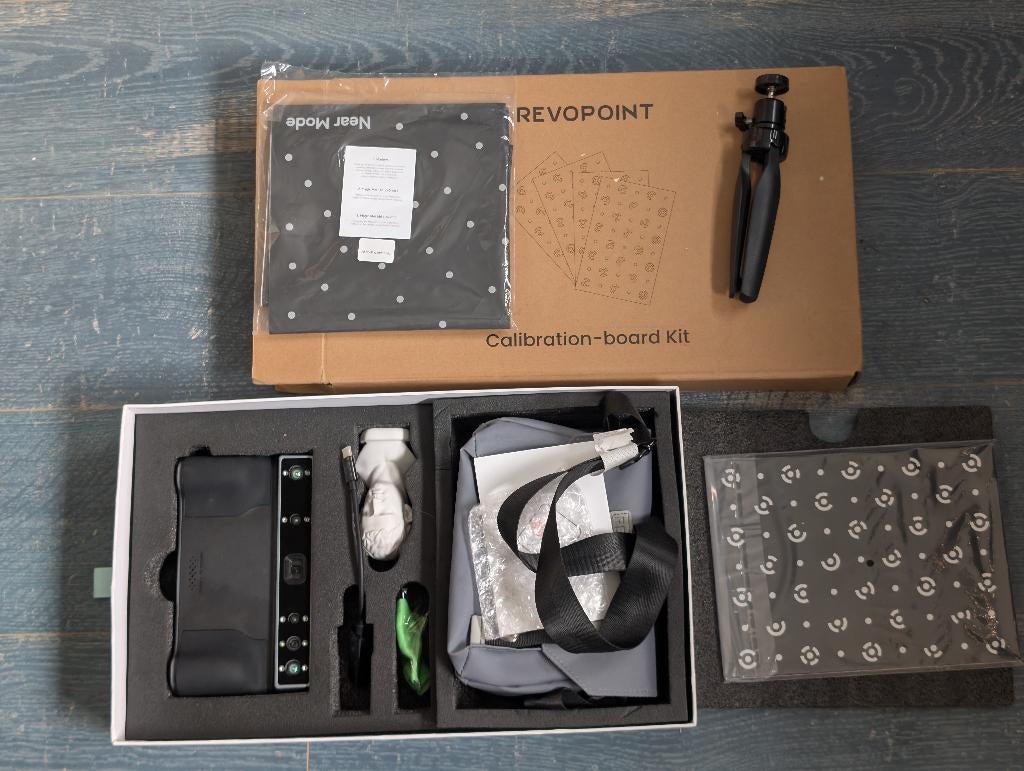 Revopoint Miraco Pro 32GB 3D‑scanner met calibratiekaarten, Computers en Software, 3D Printers, Ophalen of Verzenden, Zo goed als nieuw