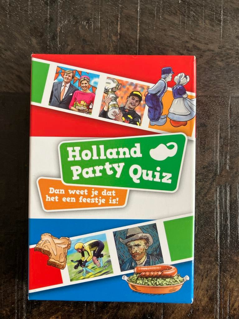 Holland Party Quiz - Test je kennis van Nederland!, Vijf spelers of meer, Ophalen of Verzenden, Nieuw