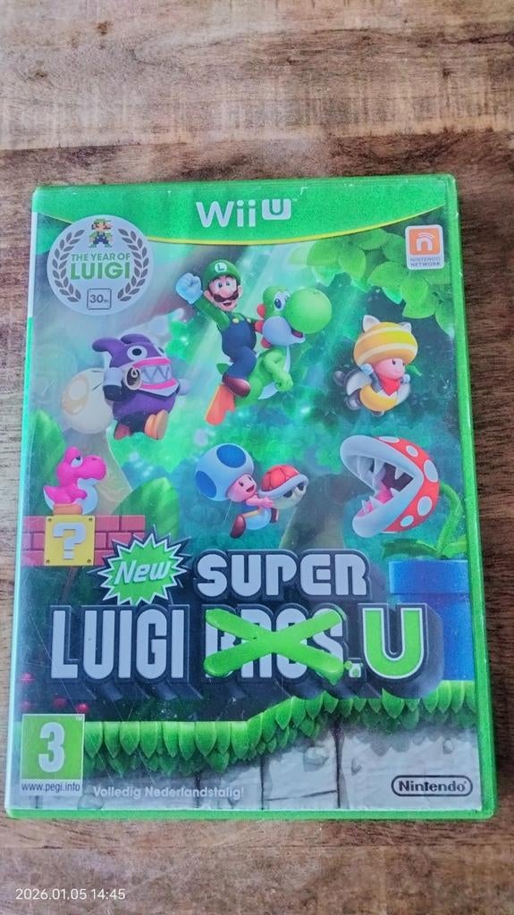 Spel new super luigi U voor de Wii-u, Spelcomputers en Games, 3 spelers of meer, Ophalen of Verzenden, Vanaf 3 jaar