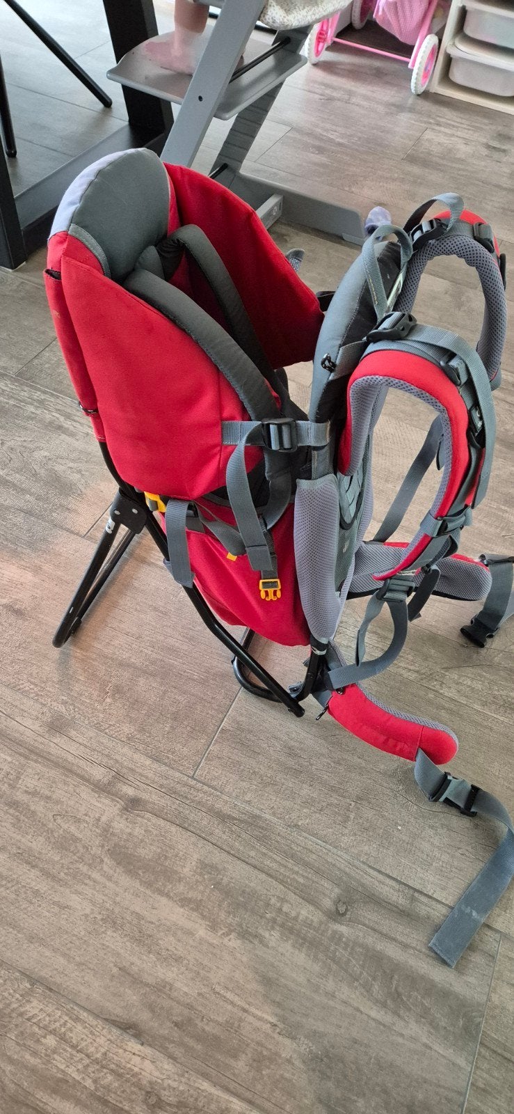 deuter kid comfort 1 draagzak, Gebruikt, Rug, Draagzak, Ophalen