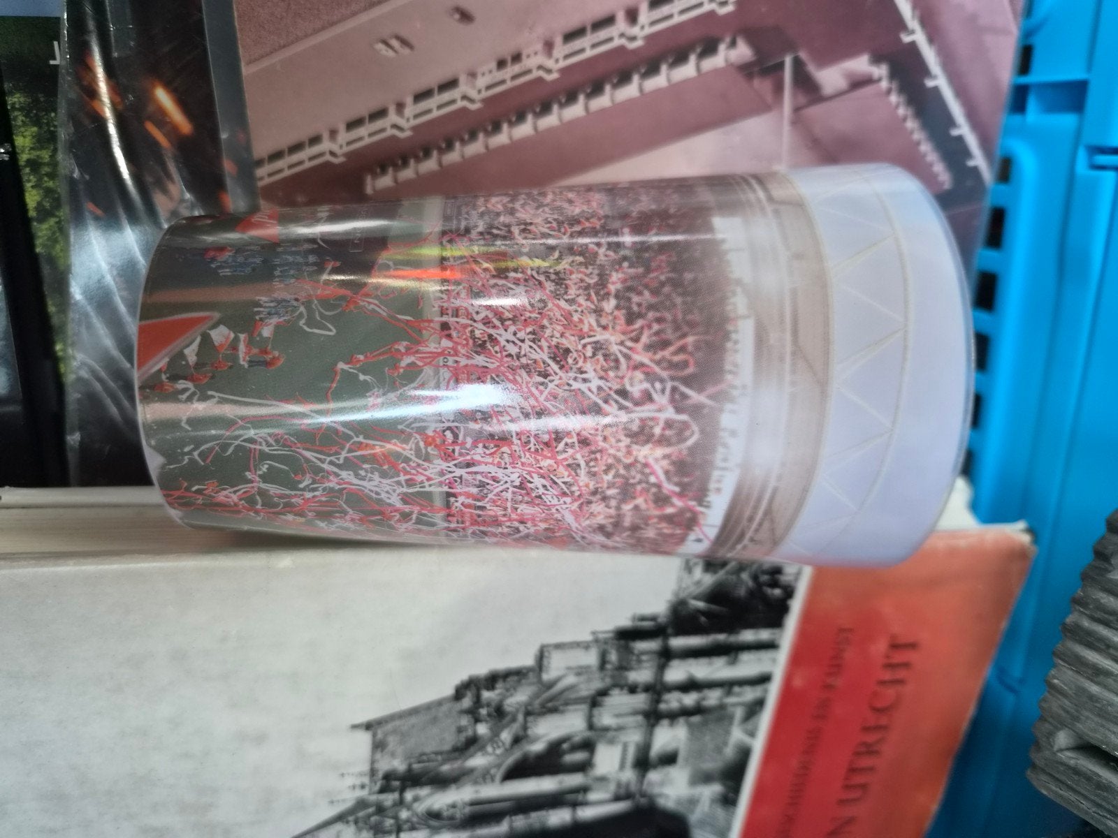 FC Utrecht Beker Confetti Shooter, Ophalen of Verzenden, Gebruikt, F.C. Utrecht