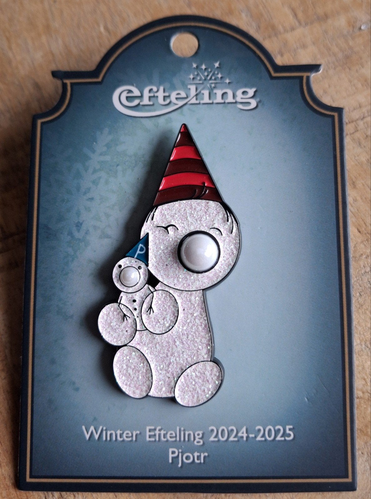 Winter Efteling 2024-2025 Pjotr, Verzamelen, Efteling, Ophalen, Nieuw, Button of Speldje