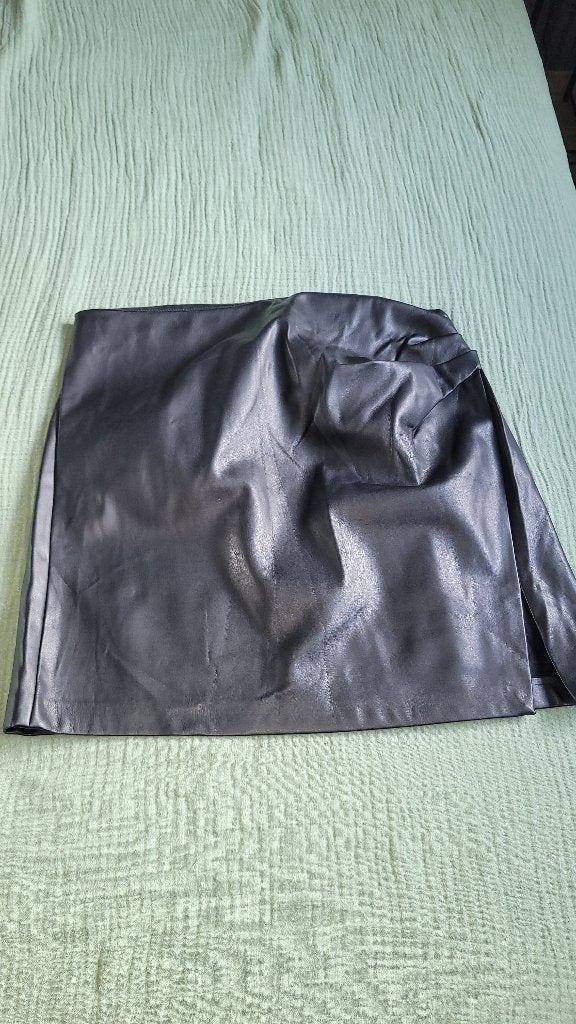 Zwarte nepleren korte rok maat XL, Kleding | Dames, Guts & Gusto, Zwart, Maat 46/48 (XL) of groter, Ophalen of Verzenden