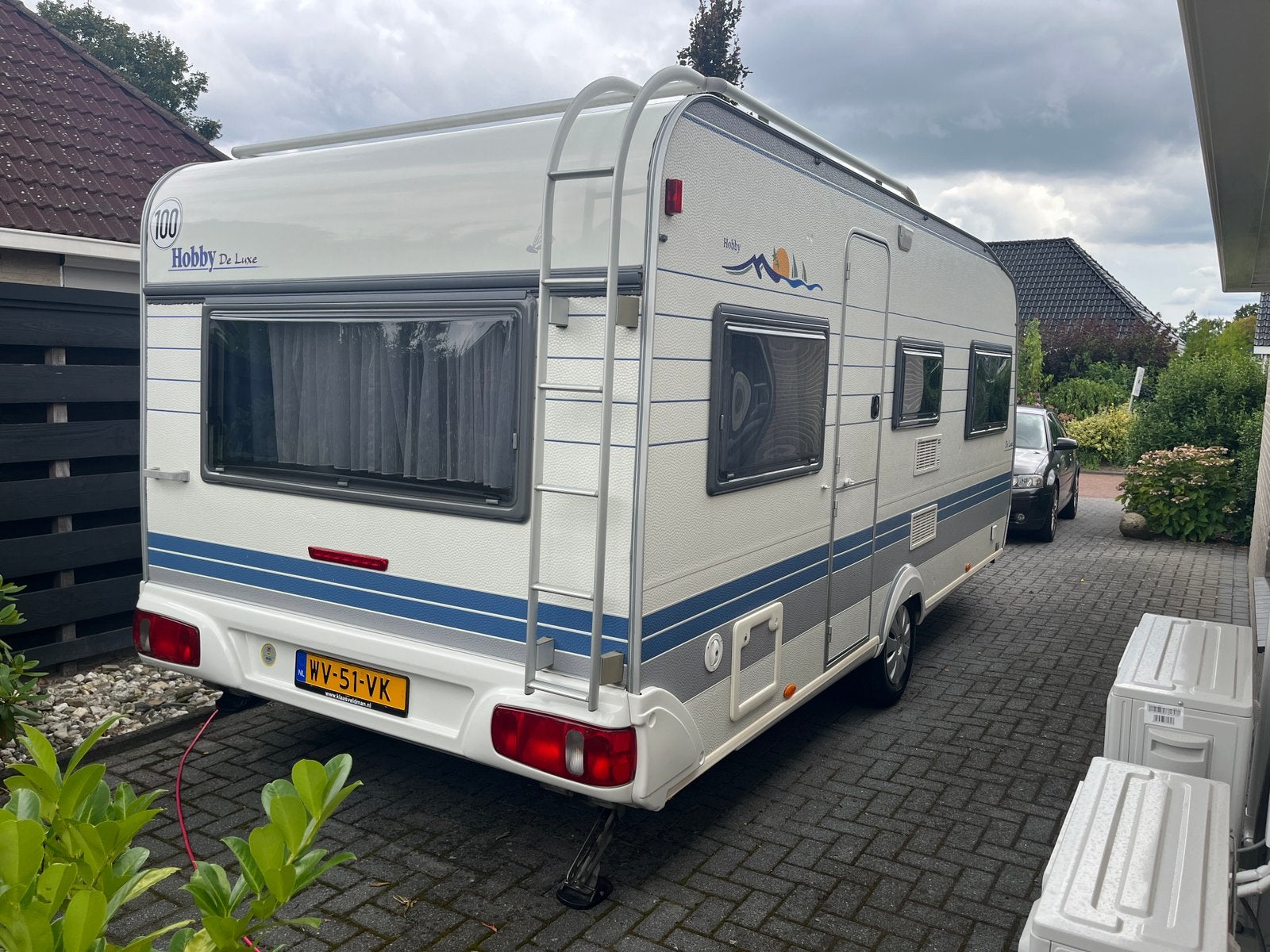 Hobby De Luxe Caravan 495 UK, Vast bed, Hobby, Particulier, Tot en met 6