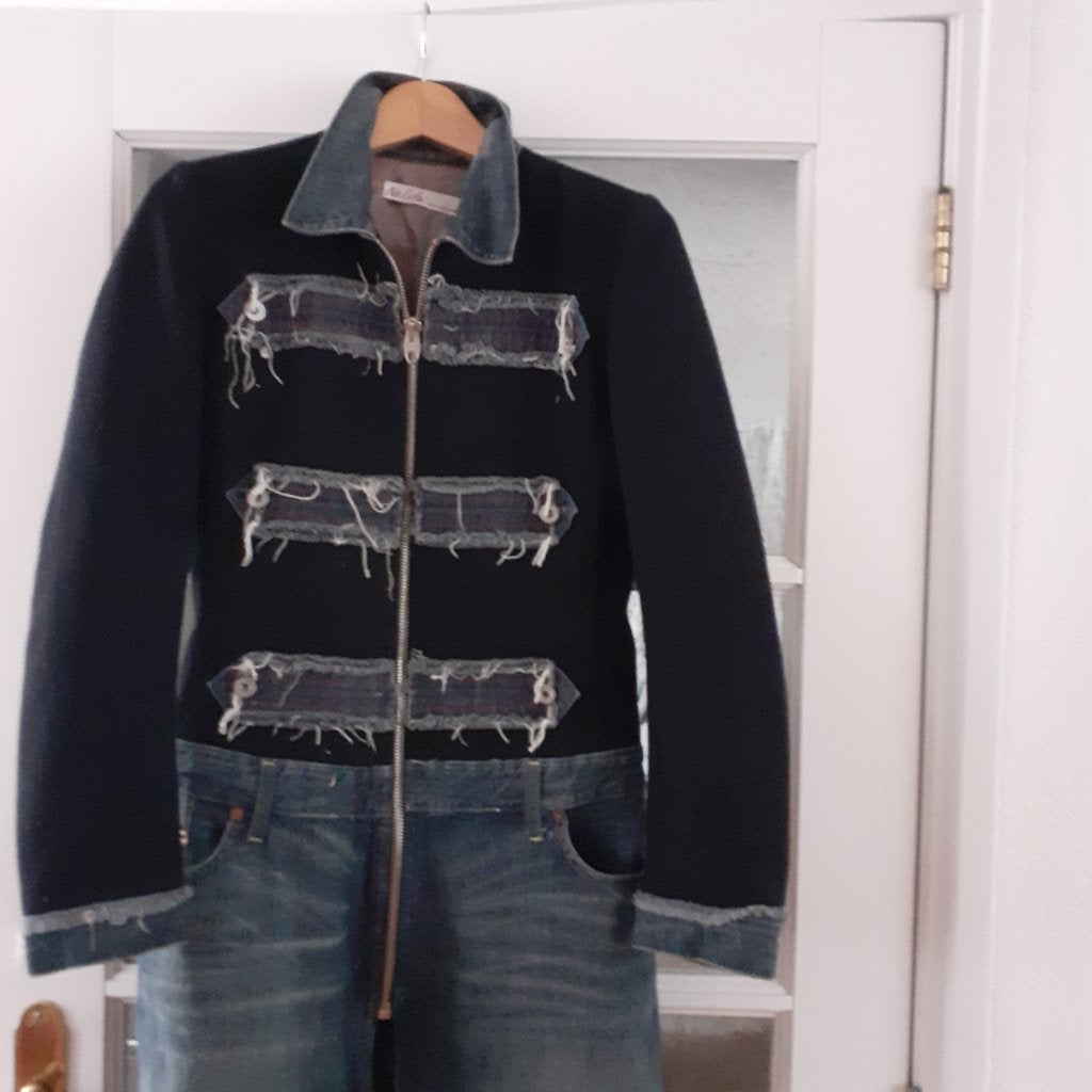 No Lita jeans jas maat 36, Blauw, Ophalen of Verzenden, Zo goed als nieuw, No lita