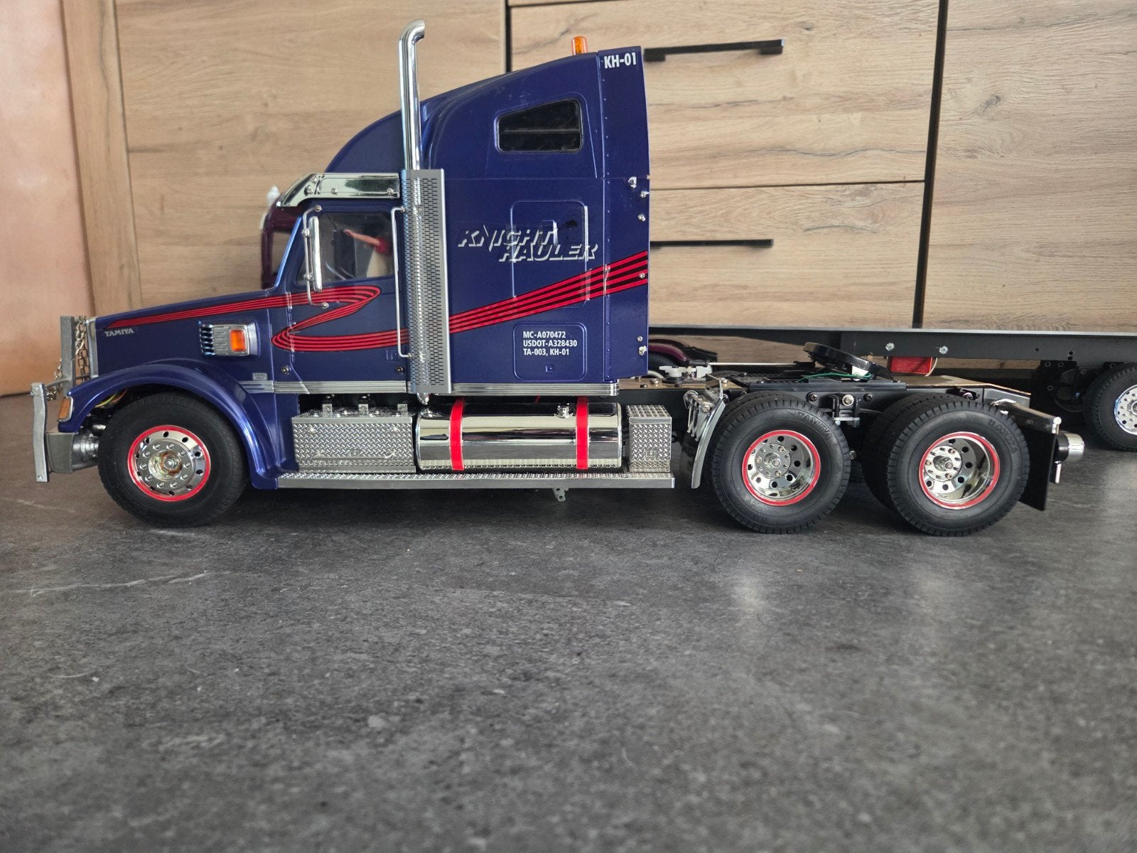 tamiya knight hauler, Ophalen, Groter dan 1:32, Truck, Tamiya