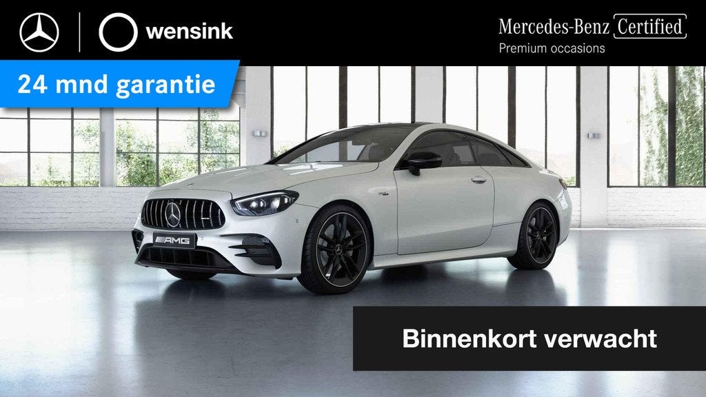 Mercedes-Benz E-klasse Coupé AMG 53 4MATIC | Luchtvering |, Auto's, Mercedes-Benz, Bedrijf, Te koop, E-Klasse, 4x4, ABS, Adaptive Cruise Control