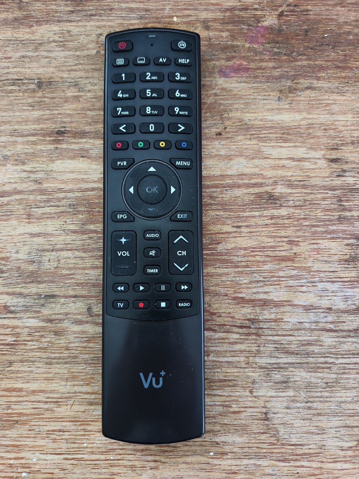 Vu+ afstandsbediening IR300, Ophalen of Verzenden, Gebruikt, Origineel, Tv