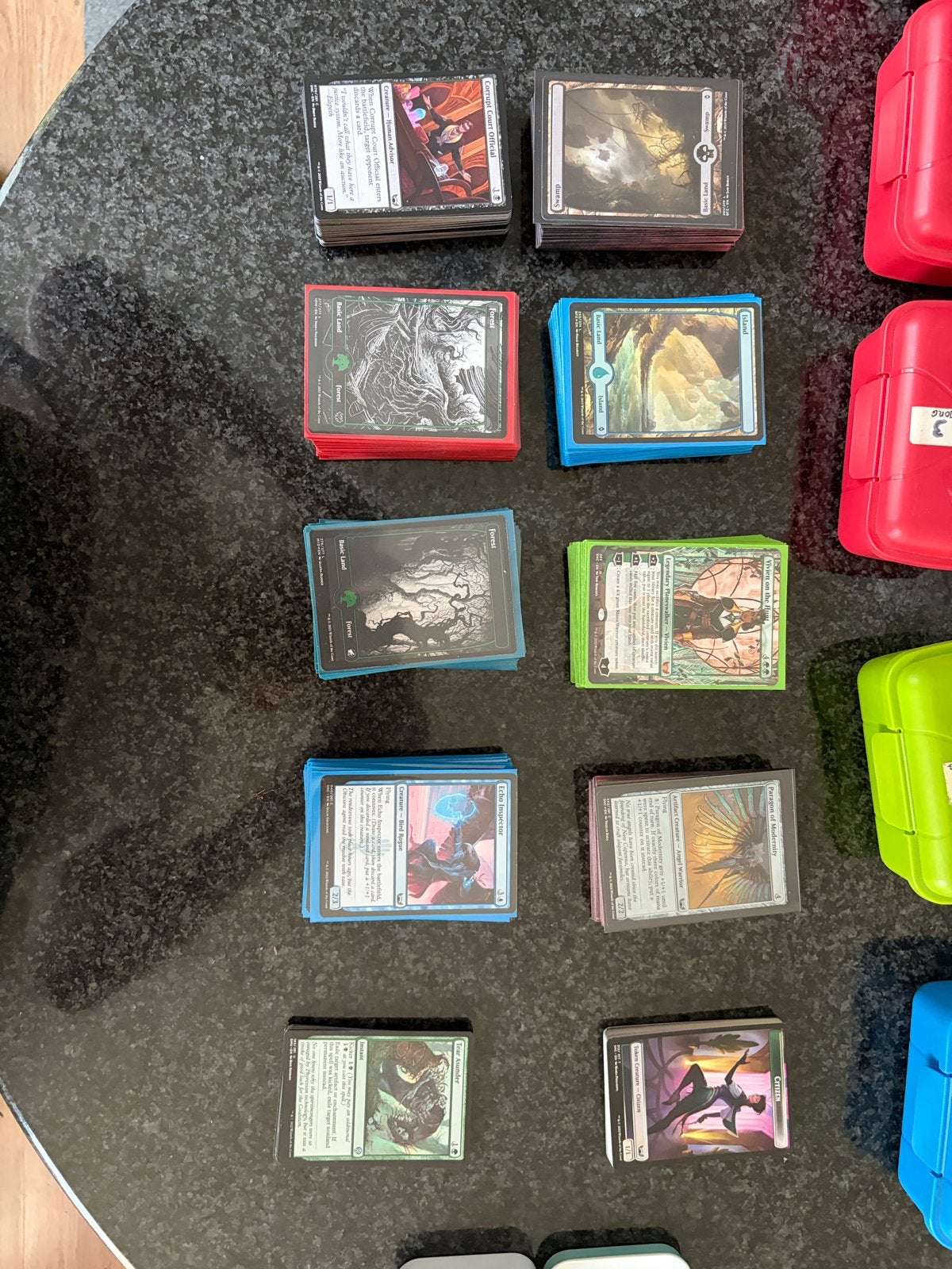 Grote collectie Magic The Gathering kaarten, Hobby en Vrije tijd, Ophalen of Verzenden, Zo goed als nieuw, Meerdere kaarten, Foil