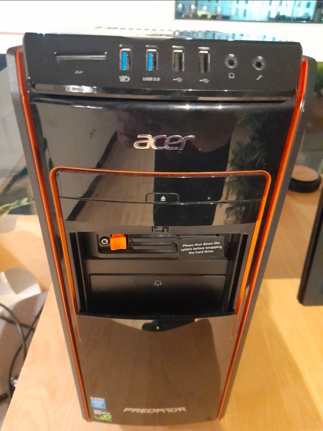 acer predator pc met 2tb hdd in werkende staat, Computers en Software, Ophalen, Gaming, 3 tot 4 Ghz, HDD