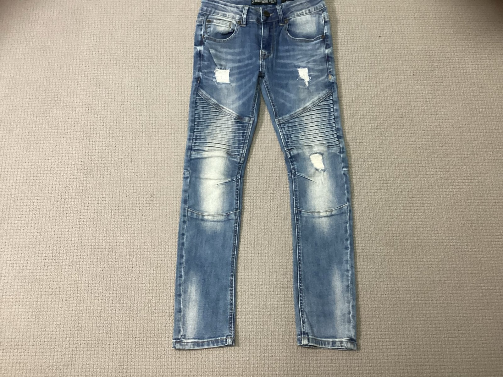 Stoere STREET REBEL spijkerbroek maat 140, Ophalen of Verzenden, Zo goed als nieuw, Jongen of Meisje, Broek