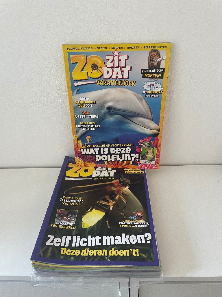 jaargang Zo Zit Dat 2021 & vakantieboek nieuw!, Boeken, Ophalen of Verzenden, Zo goed als nieuw, Wetenschap en Natuur
