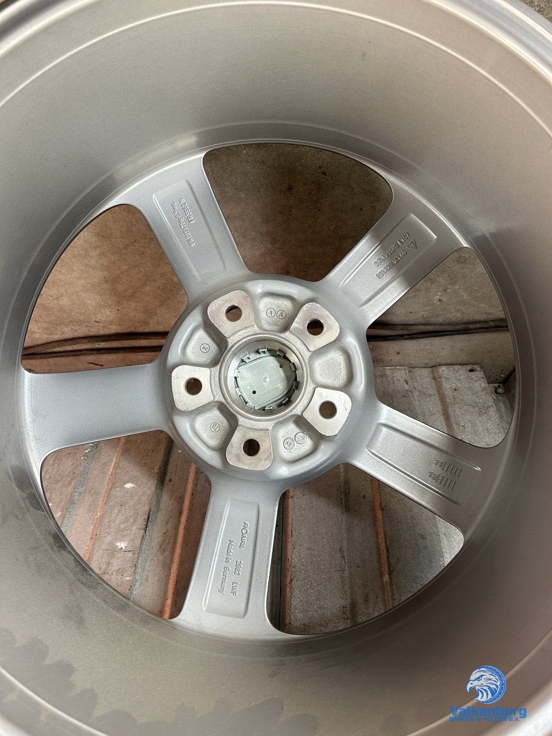 1 stuks originele Porsche 911 991 Techno 20 inch velg 5x130, Auto-onderdelen, Gebruikt, -, -, Ophalen of Verzenden