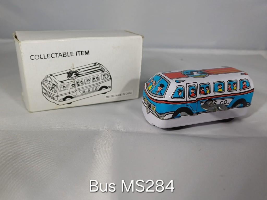 Blikken speelgoed bus, Antiek en Kunst, Antiek | Speelgoed, Ophalen of Verzenden